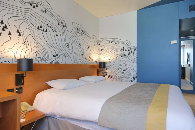 غرفة قياسية بسريرين منفصلين، Mercure Grenoble Centre Alpotel 3/10