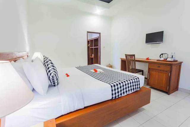 غرفة قياسية بسرير مزدوج أو سريرين منفصلين، Ubud Inn Cottages 7/10