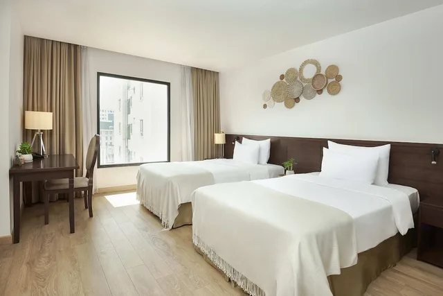 Room, Twin Beds, City View, The Ann Hanoi Hotel 6/10