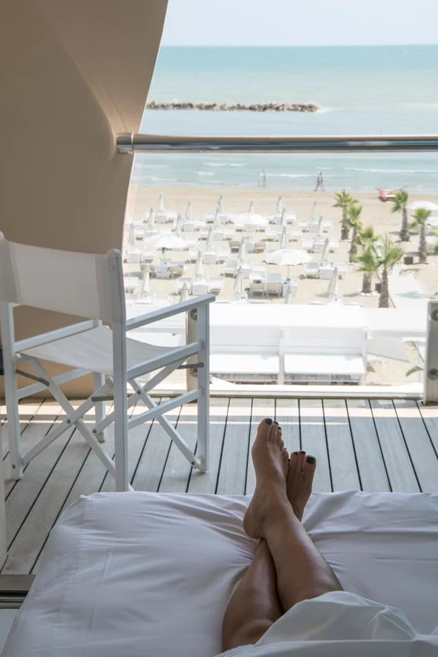 غرفة ديلوكس بسرير مزدوج بإطلالة على البحر، Excelsior Hotel, Spa & Lido 9/10