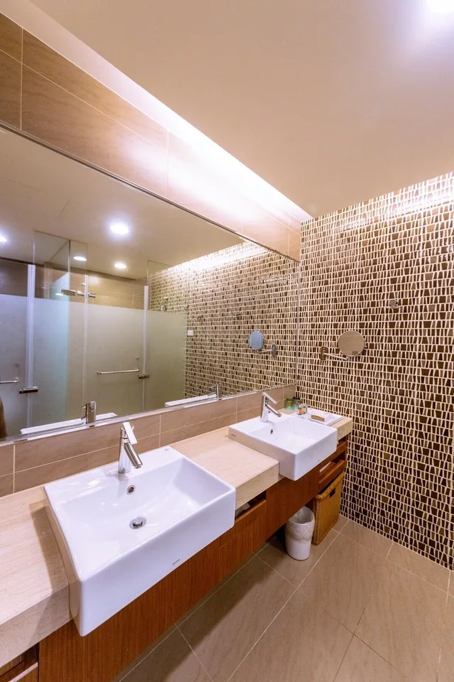 غرفة ديلوكس بسريرين كوين بإطلالة على المدينة، Fullon Hotel Tamsui Fishermen S Wharf 5/5