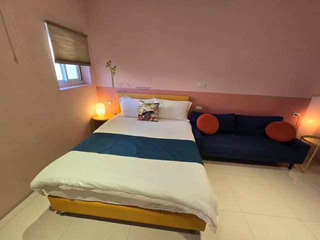 غرفة ديلوكس بسرير مزدوج، Xi Yin Zhi Su B&B 1/2
