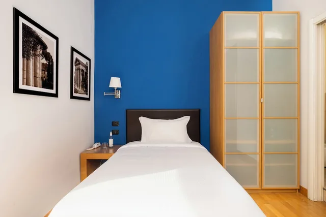 غرفة قياسية مفردة بسرير فردي، Sky Blue Place Rome 3/3