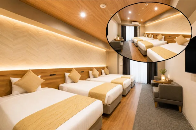 غرفة متصلة، TAKUTO STAY OSAKA SHINSAIBASHI 1/2