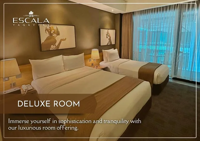 غرفة ديلوكس، Escala Tagaytay 1/4