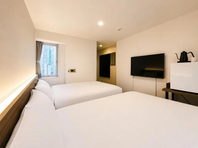Room, 2 Double Beds, Hotel Sho Sapporo 1/1