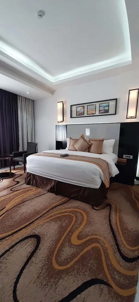 غرفة ديلوكس بسرير كينج، Green Point Hotel 4/7