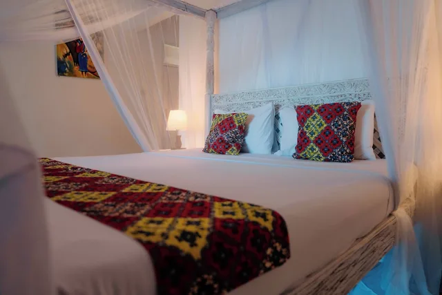 غرفة ديلوكس بسرير مزدوج وسرير فردي بإطلالة على البحر، Pearl Beach Resort by Sansi 3/5