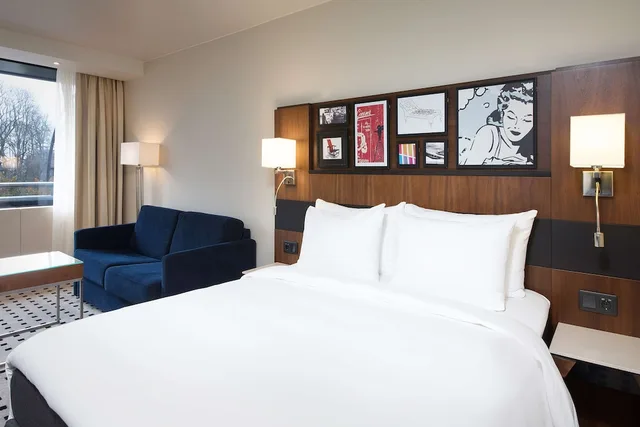 غرفة عائلية بسرير كوين بشرفة، Radisson Blu Scandinavia Oslo 6/10