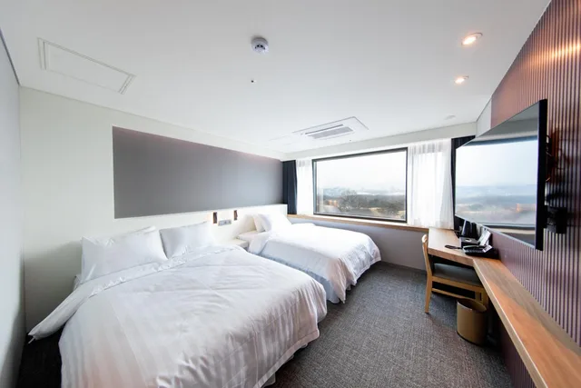 غرفة ديلوكس بسريرين منفصلين، Seoul Olympic Parktel 4/8