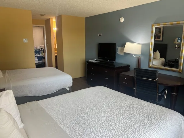 غرفة قياسية بسريرين كوين، Travelodge By Wyndham Laramie 1/5