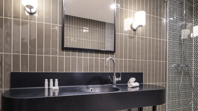 غرفة ديلوكس بسرير مزدوج بإطلالة، DoubleTree by Hilton Brussels City, Belgium 2/2