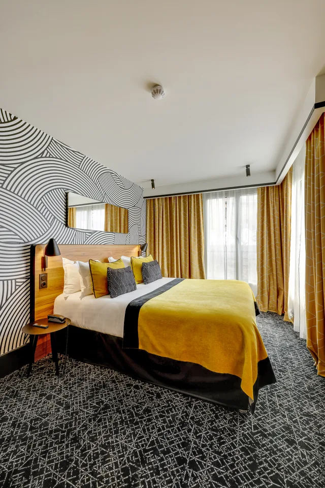 غرفة ديلوكس بسرير مزدوج أو سريرين منفصلين، VILLA MODIGLIANI HOTEL 1/2