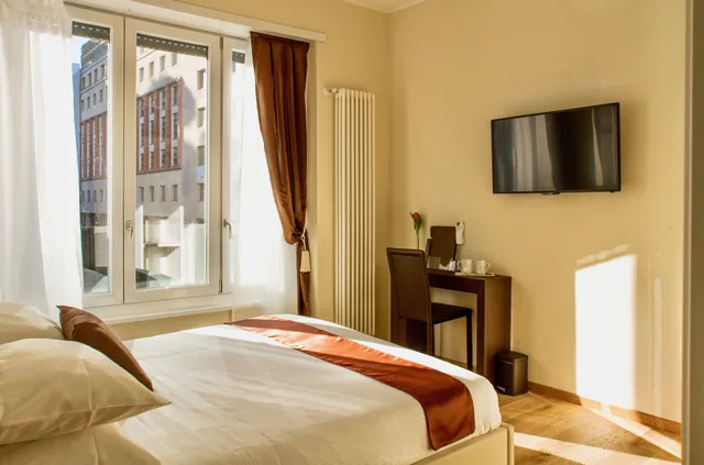 غرفة كلاسيكية بسرير كوين، Aiello Rooms - San Babila 1/10
