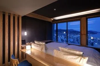 Junior Suite, Twin Beds, Partial Outdoor Bath، Hotel Nagasaki 1/1