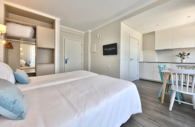 استوديو بسريرين منفصلين، Aguahotels Alvor Jardim 2/7