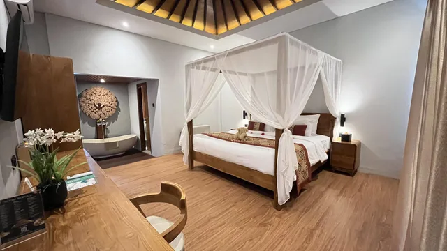 جناح جونيور بسرير كينج بإطلالة على الحديقة، Lovina Haven Boutique Resort 1/1