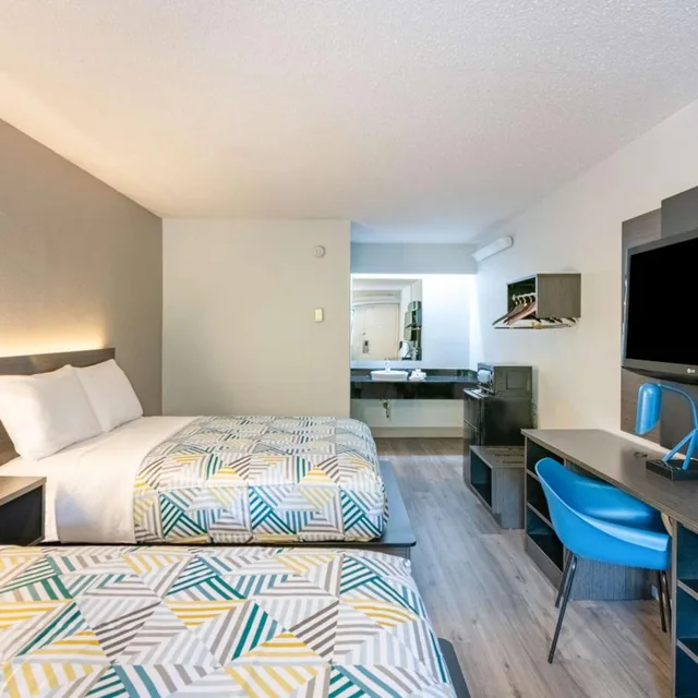 غرفة رباعية لذوي الإعاقة، Motel6 Charlotte, NC - Coliseum 1/8