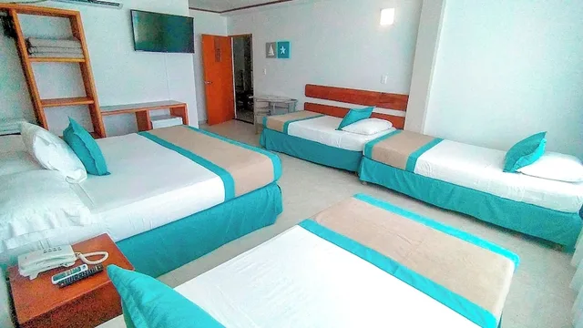 غرفة عائلية رباعية، Hotel Portobelo Beach 2/10