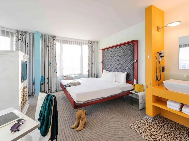 غرفة بسرير كوين، ibis Styles Hotel Berlin Mitte 10/10