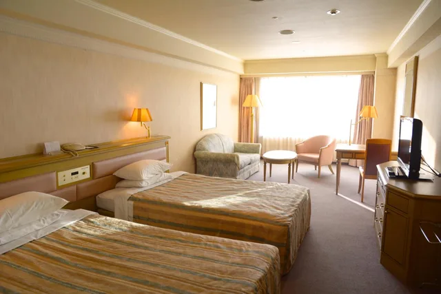 غرفة بسريرين منفصلين، Hotel Listel Inawashiro Wing Tower 1/5