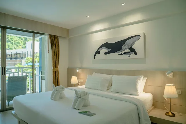 غرفة ديلوكس بسرير مزدوج بشرفة، Blue Tara Hotel Krabi Ao Nang 7/10