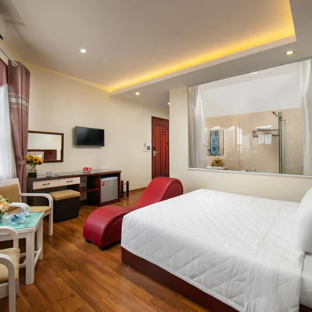 غرفة بسرير مزدوج بإطلالة، New Airport Hotel 8/10