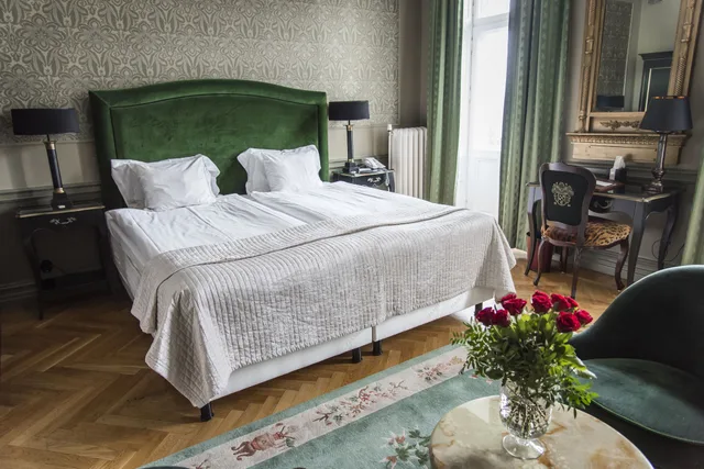 غرفة سوبيريور بسرير كينج بإطلالة على المدينة بشرفة، Hotel Eggers 4/4