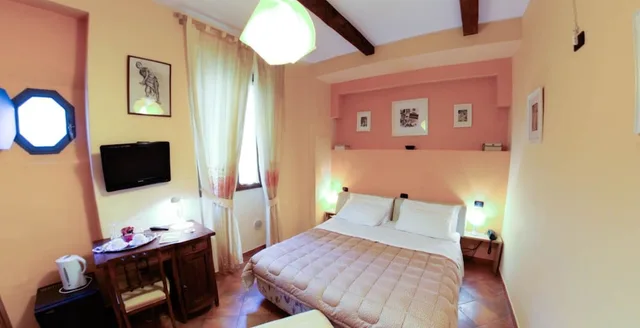 غرفة قياسية بسرير مزدوج، La Contessina Residence 7/10