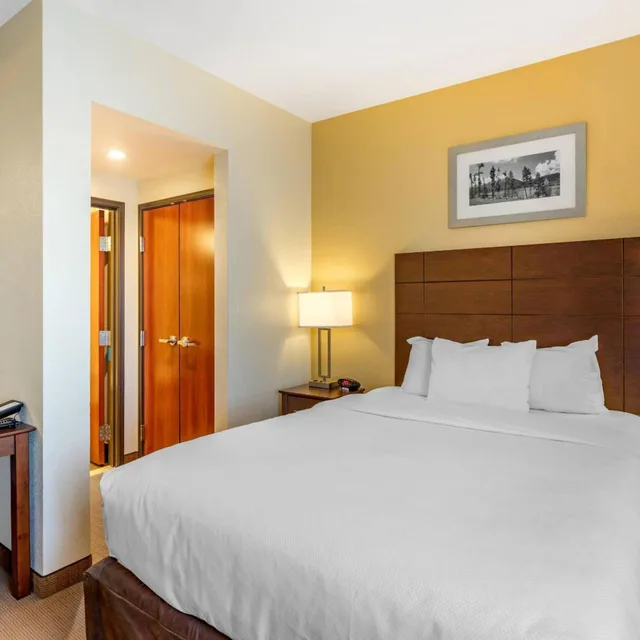 جناح بسرير كوين مع أريكة، MainStay Suites Near Denver Downtown 1/10