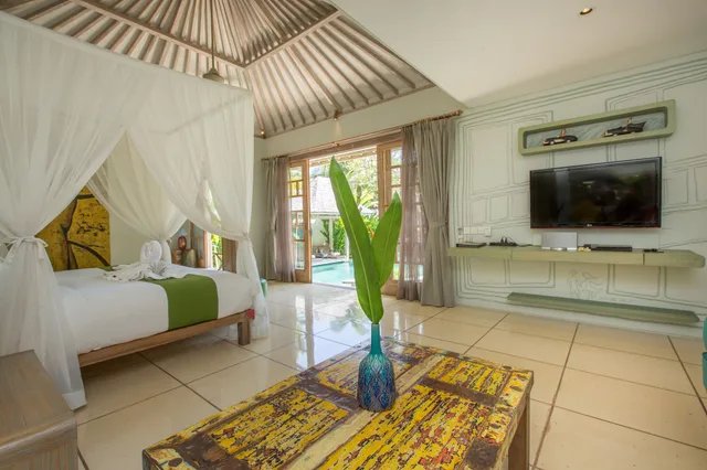 فيلا فاخرة بسريرين منفصلين وسريرين كينج بـ3 غرف نوم بمسبح خاص، Villa Sky Li By Nagisa Bali 2/10