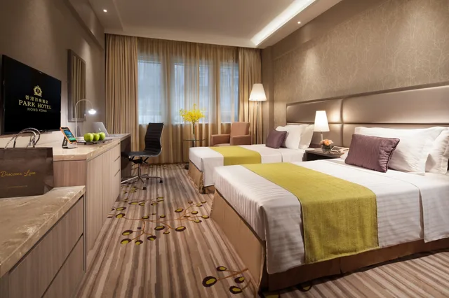 غرفة ديلوكس بسرير كوين، Park Hotel Hong Kong 3/10