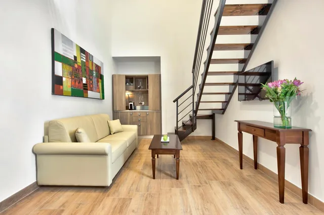 Duplex, Studio, Queen Bed, Sofa، PALAZZO VIOLETTA 2/3
