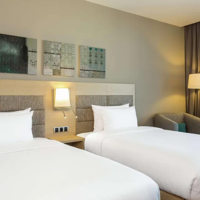 غرفة بسرير فردي، Hilton Garden Inn Tanger City Center 5/7