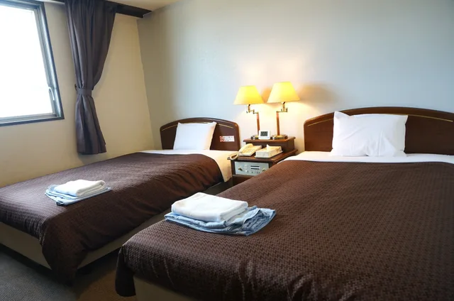 غرفة بسريرين منفصلين للمدخنين، Imari Grand Hotel 2/3