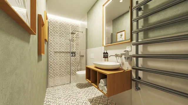 City, Studio, King Bed، Hotel Modra Ruze 6/6