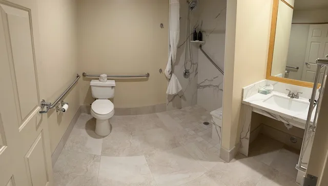 غرفة بسرير كينج لذوي الإعاقة، Rocklin Park Hotel, Trademark Collection by Wyndham 4/4