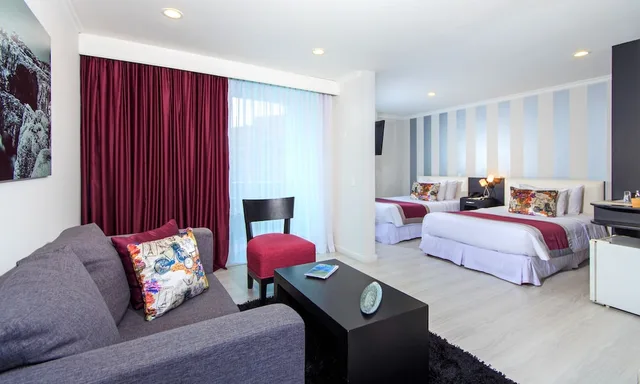 غرفة بريميوم بسريرين منفصلين، The Morgana Poblado Suites Hotel 3/4