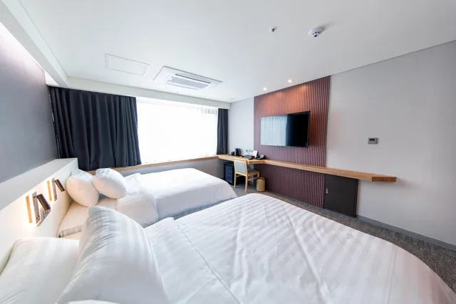 غرفة ديلوكس بسريرين منفصلين، Seoul Olympic Parktel 1/8