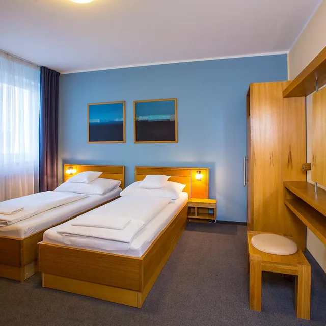 غرفة قياسية بسرير مزدوج أو سريرين منفصلين، BEST WESTERN Hotel Trend 4/10