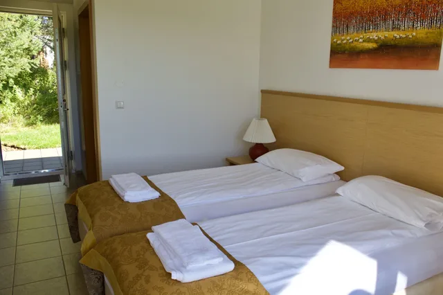 غرفة قياسية بسريرين منفصلين بحمام خاص في الملحق، Hotel Eyvindara 5/10