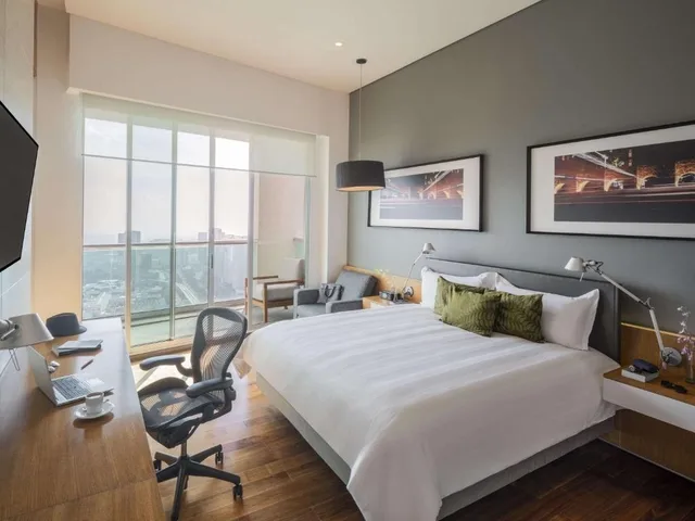 غرفة بريميير بسرير كينج، The Paragon Hotel Mexico City Santa Fe by Accor 1/1