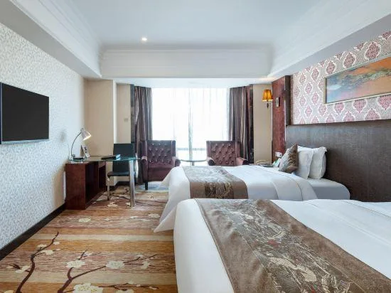 غرفة بزنس بسريرين مزدوجين، Hawaii International Hotel 1/1