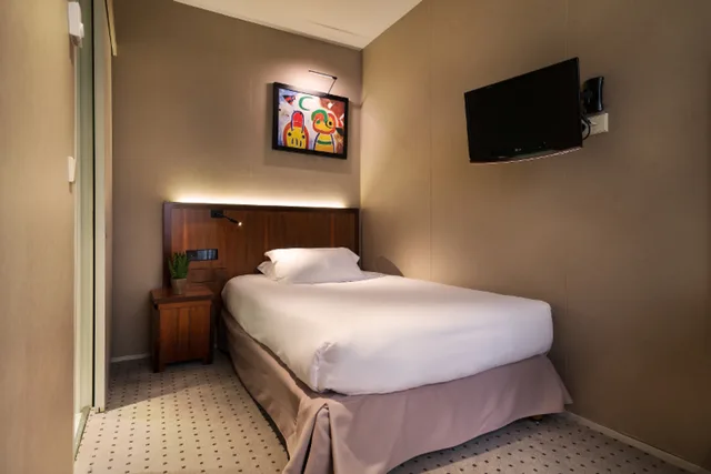 غرفة مفردة، Hotel Chateaudun Opera 3/7