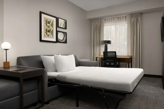 1 Bedroom, Suite, Queen Bed, Sofa, Residence Inn by Marriott Charlotte SouthPark 1/5