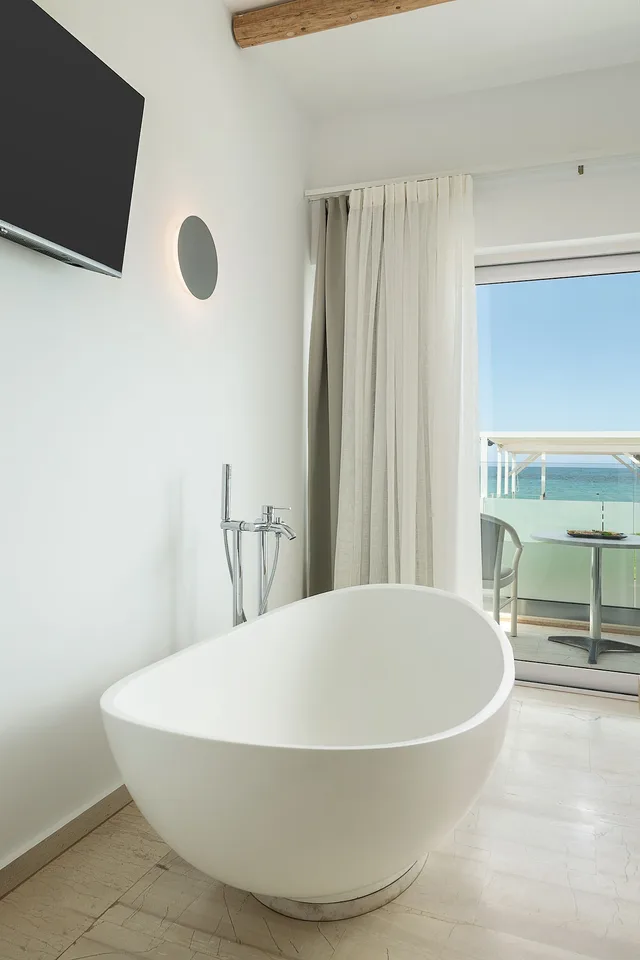 جناح استوديو سوبيريور بسرير كينج بإطلالة على البحر، Hotel Vergina Beach 5/9