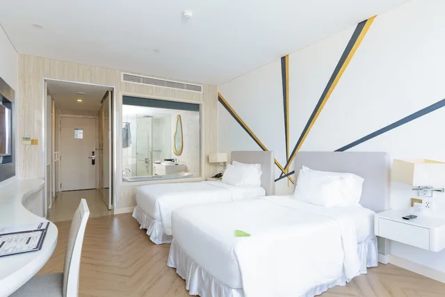 غرفة غراند بسريرين منفصلين، DIAMOND BAY HOTEL 4/8