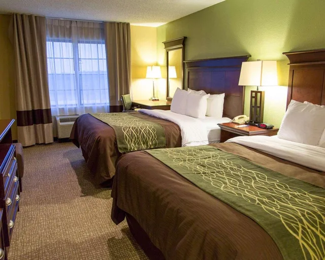 غرفة بسريرين كوين، Comfort Inn Shreveport I-49, LA 1/2