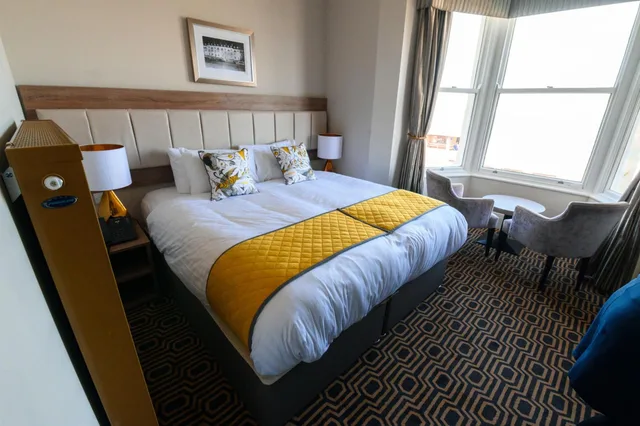 غرفة ديلوكس بسرير مزدوج أو سريرين منفصلين بإطلالة على البحر، Llandudno Bay Hotel 5/10