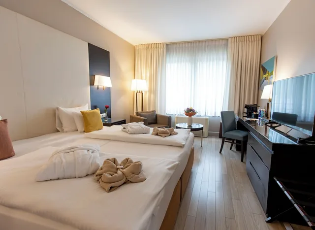 غرفة تنفيذية بسرير مزدوج أو سريرين منفصلين، Lions Garden Hotel 1/10